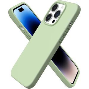 iPhone 14 Pro Case 6.1, Slim Liquid Silicone Full Phone Case